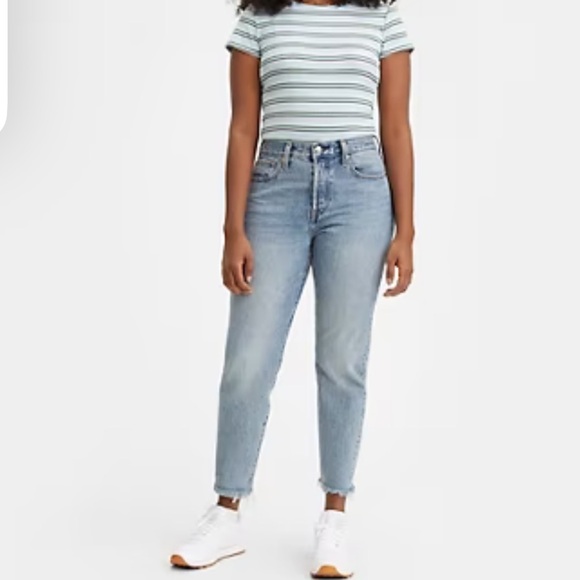 Levi's Premium WEDGIE ICON FIT high rise JEANS Sz 24 NEW - Picture 4 of 9